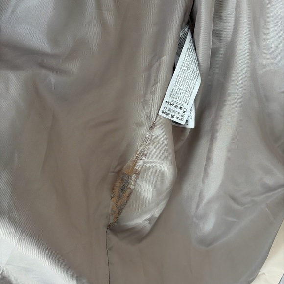 MANGO Angela Water Repellent Trench Coat in a beige/stone - Picture 5 of 7